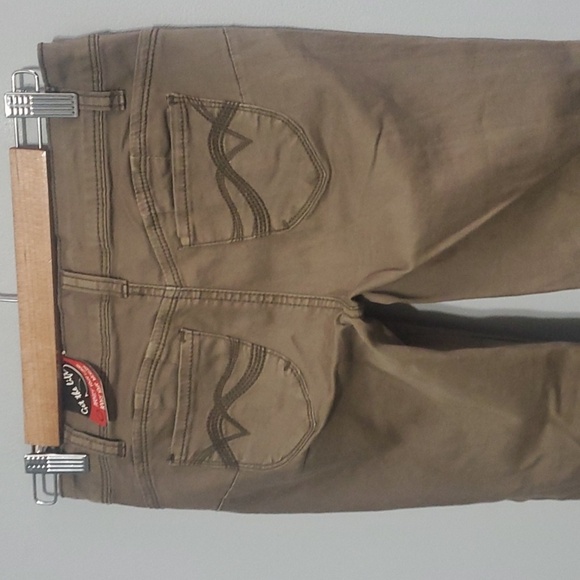 Nwt RUE21 JEANS WOMENS Sz 0 Brown Distressed ripped Get The Lift Lightweigt New - Picture 8 of 10